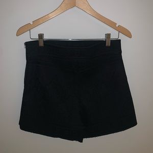 Black Maje High Waisted Shorts